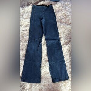 Lysse NY High Rise Pull-On Flare Jeans XS